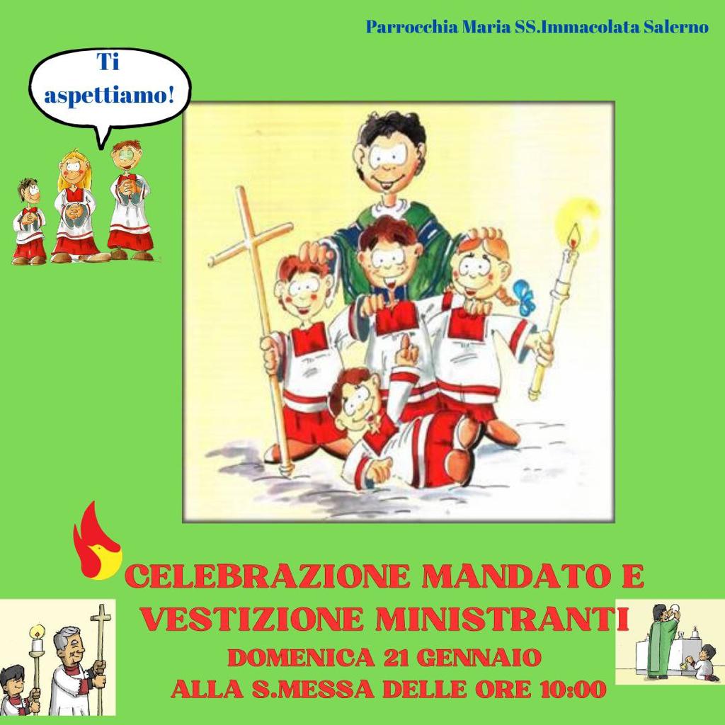 Manifesto Vestizione Celebranti